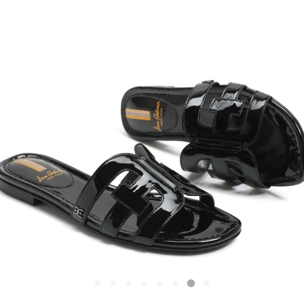 Sam Edelman Black Slide Sandal